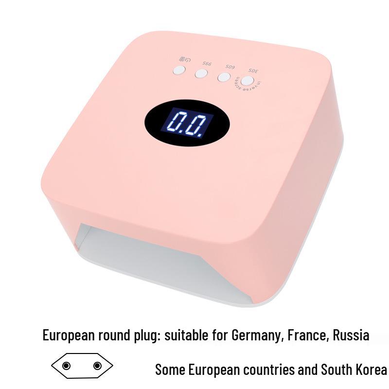 Cordless LED Nail Lamp: Fast-Drying, Rechargeable & Portable Nail Dryer for Nail Art Therapy