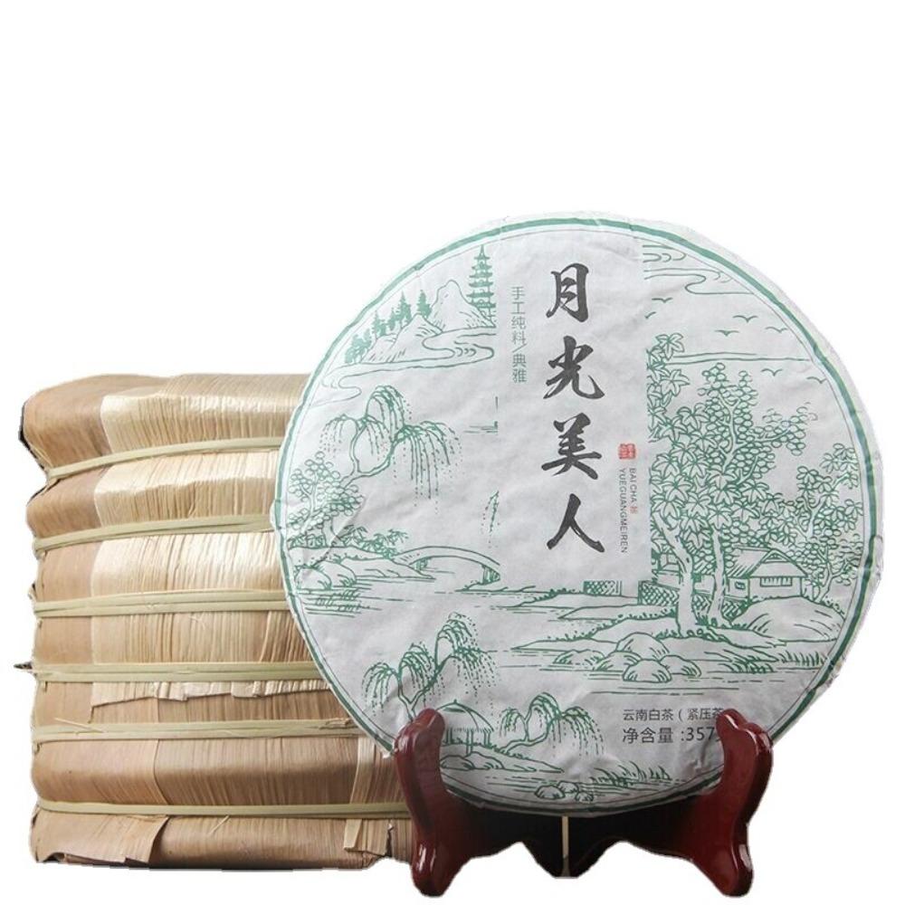 Yunnan Raw Pu-erh Tea Cake 357g Moonlight White Yue Guang Bai