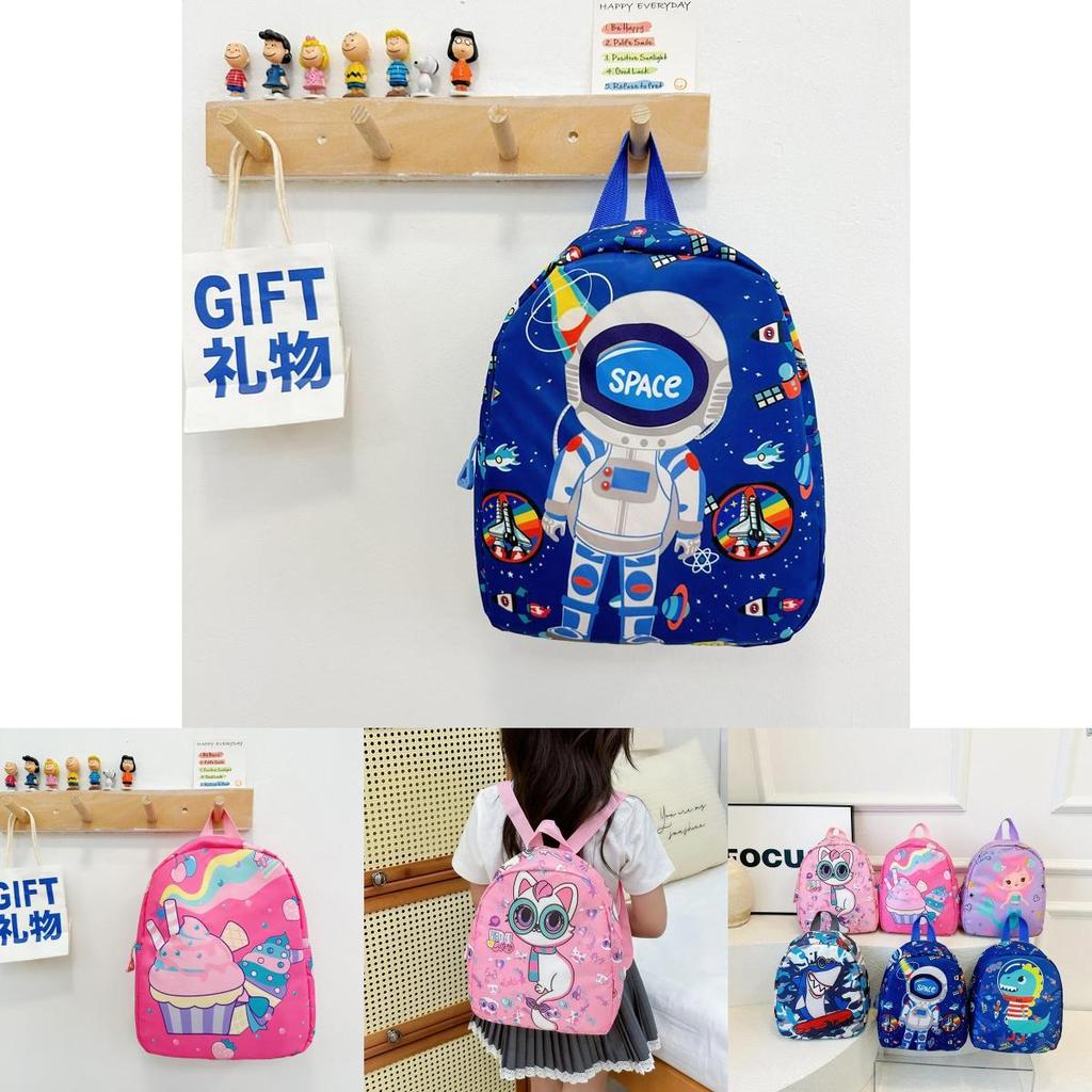 Kindergarten Backpack With Breathable Nylon Ergonomic Shoulder Straps For Toddlers Preschoolers