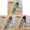 Cartoon Kids Water Cup With Sealing Leakproof Pc Material For Outdoor And Home Use