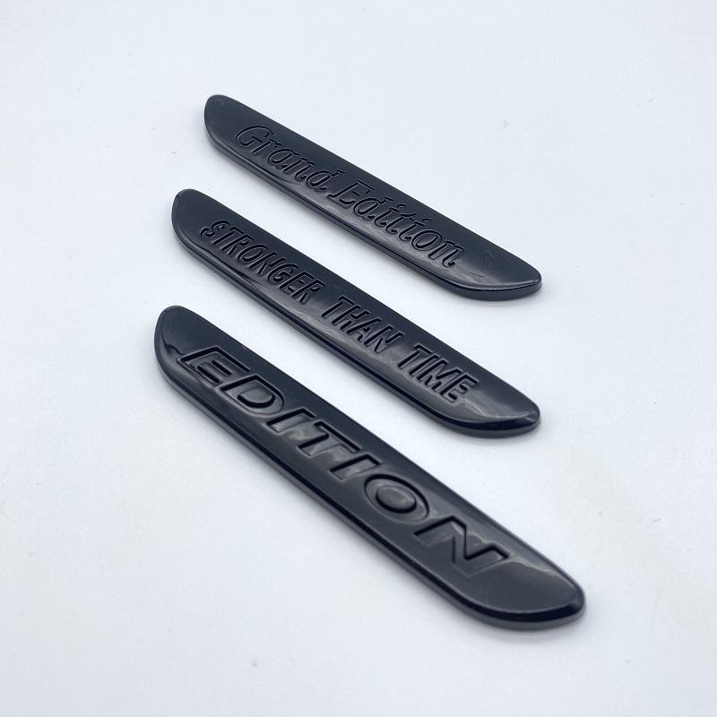 NIGHT EDITION Grand Edition Prime Edition Blade Top Emblém ABS na blatník auta Mercedes Benz Samolepka s bočním odznakem Lesklá černá