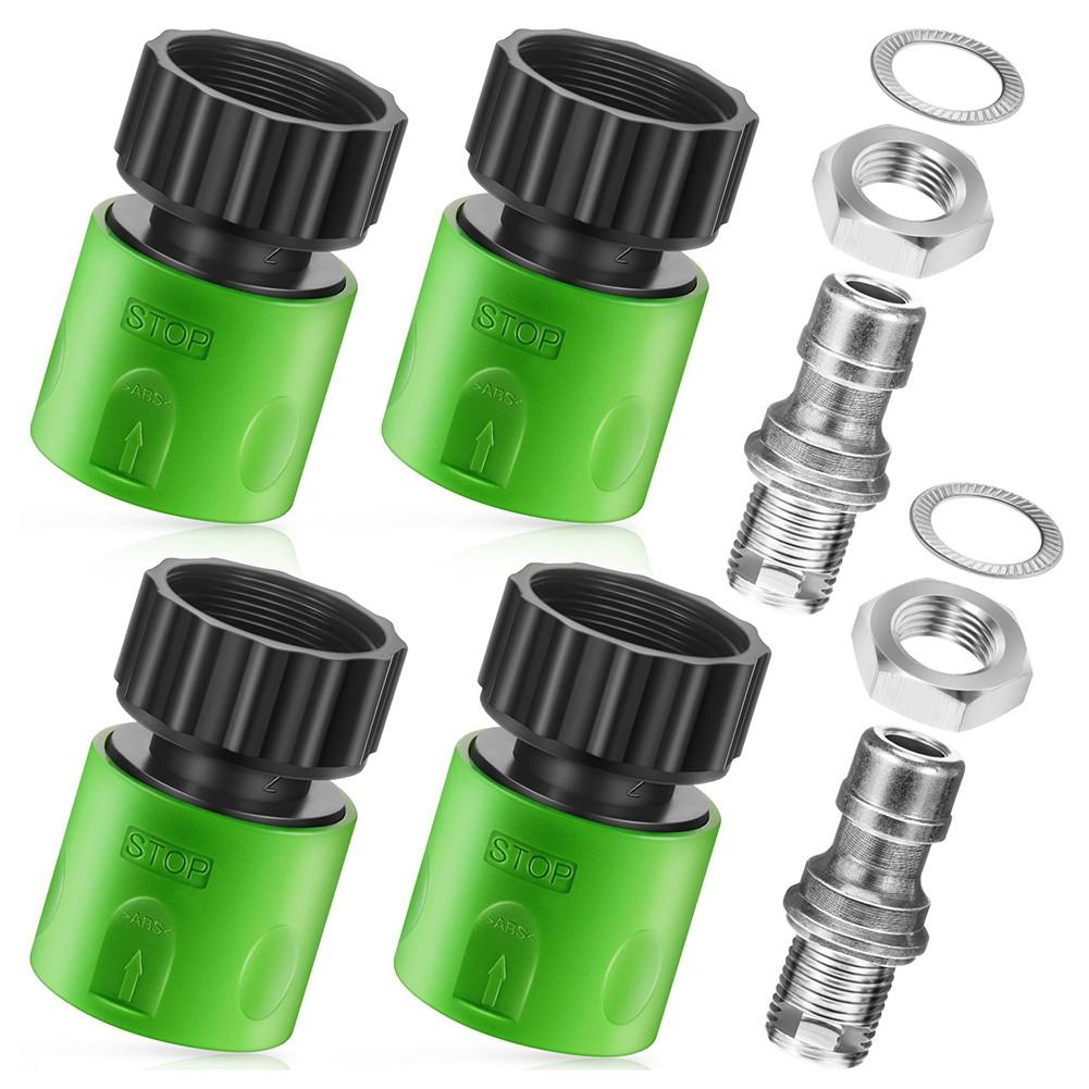 1 Set Quick Connectors Adapter Deck Wash Kit Lawn Mower