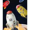 Conjunto de Brinquedos Aspersor de Água Foguete Espacial para Crianças