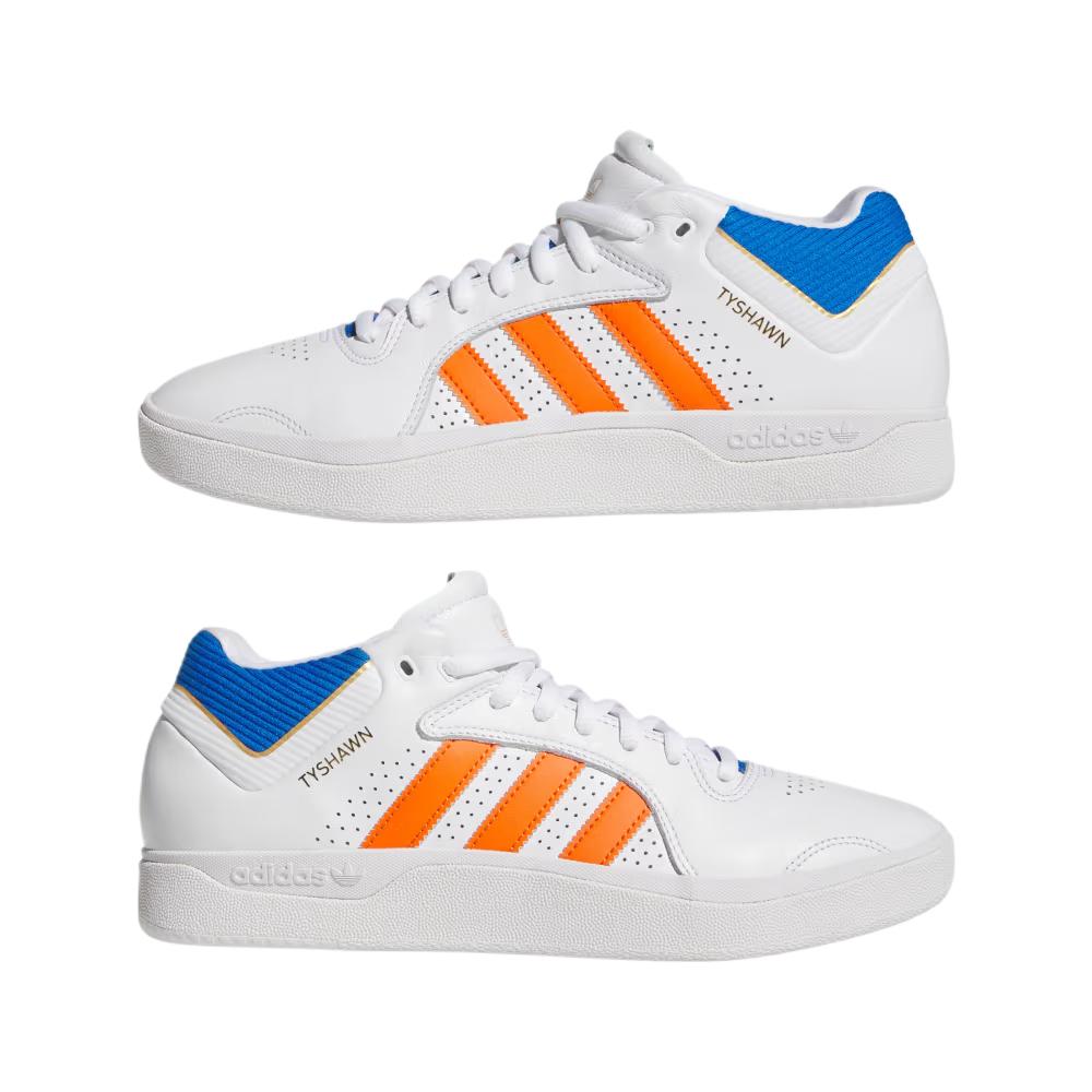 Adidas Tyshawn White Orange Blue Bird Unisex Sneakers Cloud-White JH8159
