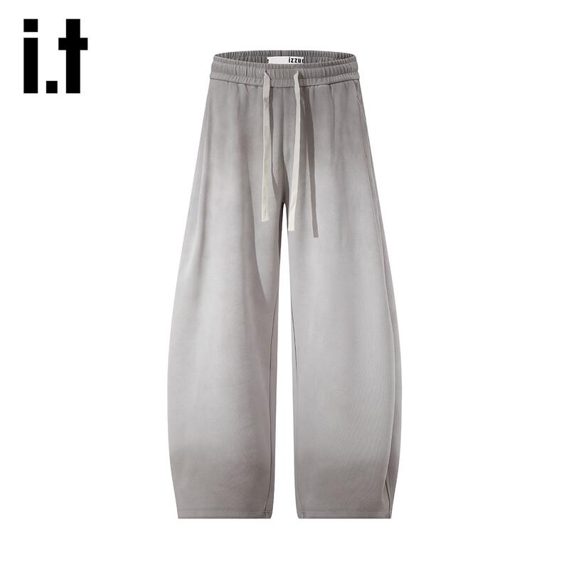 Izzue IT Men s Gradient Curved-Leg Casual Sweatpants M