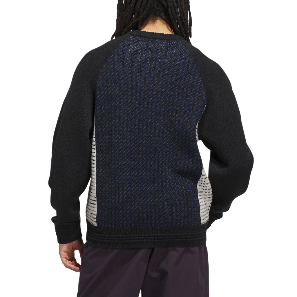 Adidas Originals Shmoofoil FW25 Mark Gonzales Skateboarding Plně módní Volný střih Posádkový výstřih Svetr s dlouhým rukávem Pánský svetr JX5442