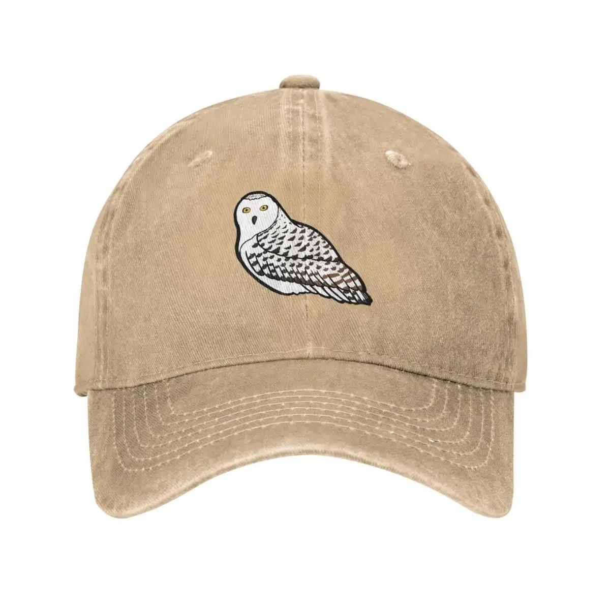 

Snowy Owl Baseball Cap custom caps cute Golf Unisex Womens