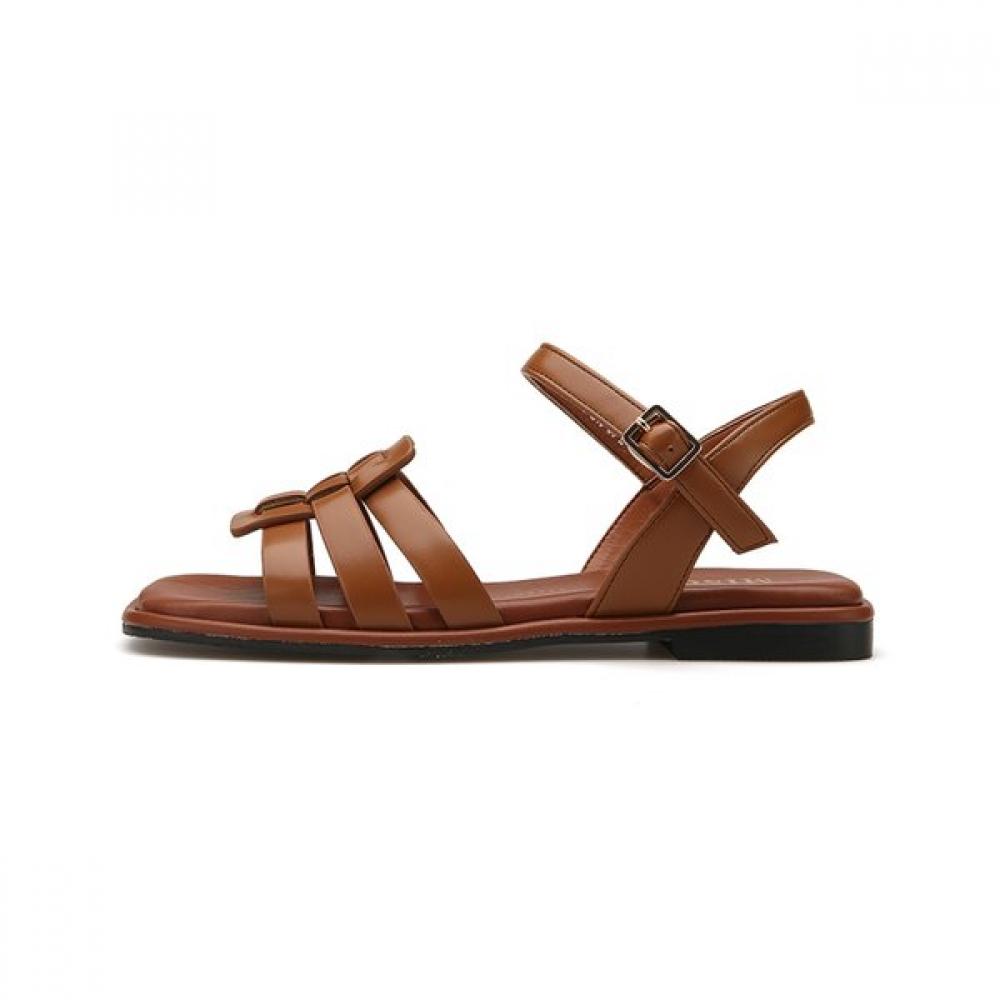 Misope Women Unique Upper Decoration Sandal 2color 012224705