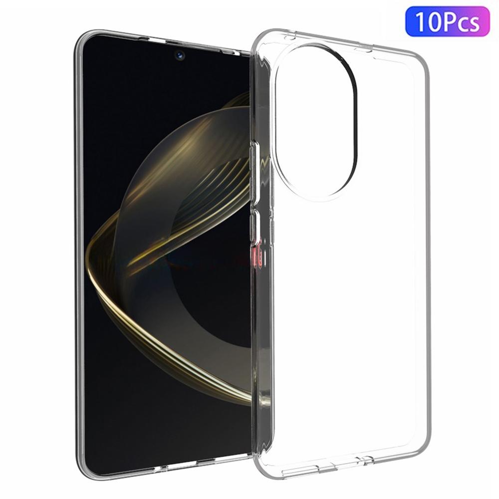 

10Pcs/Pack For Huawei nova 12 5G Clear Phone Case Watermark-Free TPU Cover A