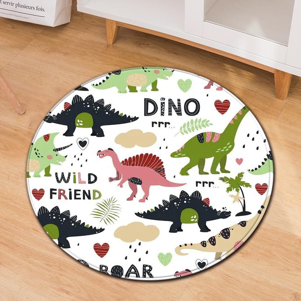 Simple Printed Carpet Computer Chair Mat Office Chair Floor Mat Door Mat Foot Mat