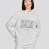 Skechers Pullover Loose Comfortable Round Neck Long Sleeve Sweatshirt Unisex Sweatshirt Light-White Gray L324U059-0248