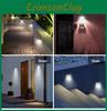 Modern Led Security Lamp Solar-powered Durable Fashionable For Courtyard Use Floodlight