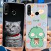 For Huawei P30 Lite Case 2020 Fashion Flower Bumper Soft Silicone Clear Cover For Huawei P30 Lite Pro Fundas P 30 P30Lite Hoesje