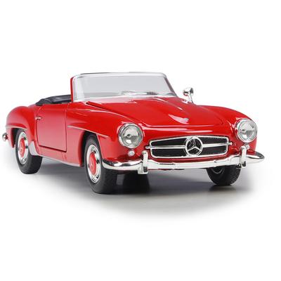 Welly 1/24 Mercedes-Benz 190SL Legierungsauto Druckguss & Spielzeugfahrzeuge Automodell Miniatur Maßstabsgetreues Modellauto für Kinder