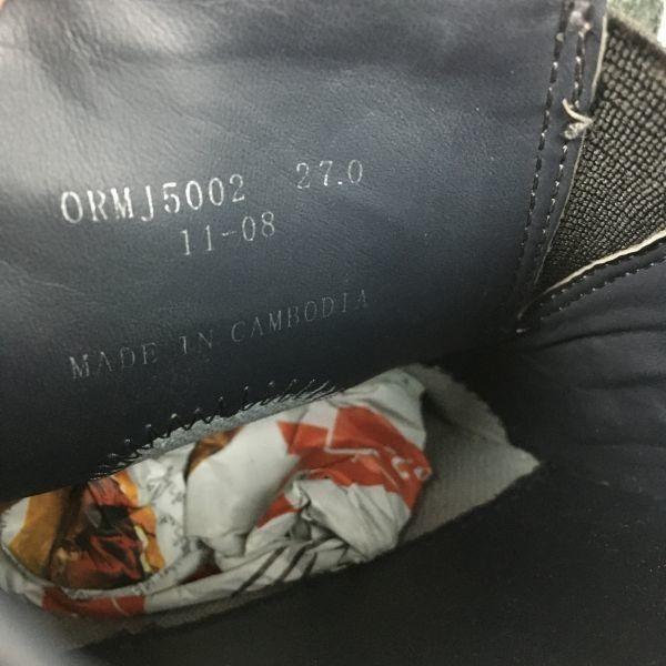 Mr.JUNKO Monk Strap Business Shoes [27.0/Black] Leather Dress Shoes(USED)