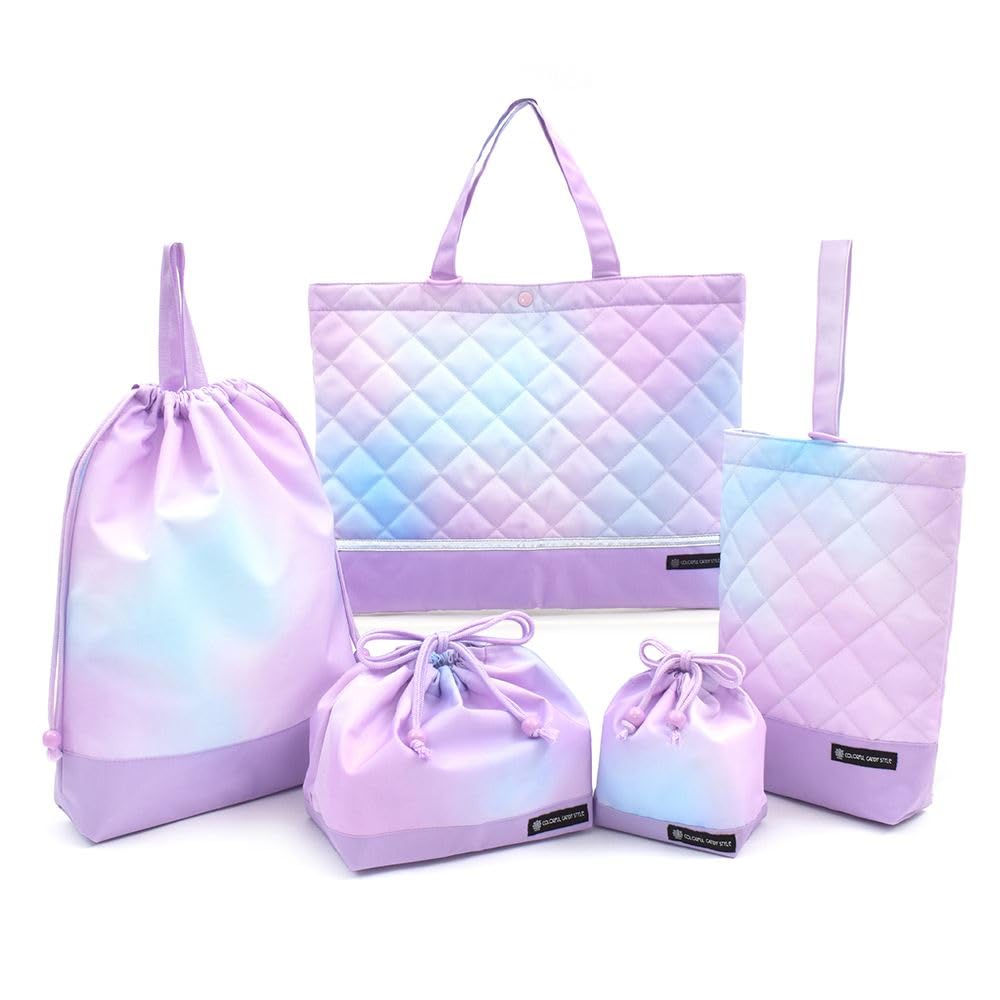 

КВИЛТОВАННАЯ СУМКА ДЛЯ УРОКОВ В СТИЛЕ ЯРКИХ КОНФЕТ и Аврора Нет Для NM183700 Детсадовский/Школьный Набор, (Включает отражатель), Водоотталкивающий, Цвет,