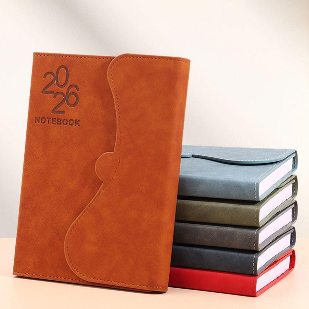 12 Months 2026 Schedule Planner Notepad English To-do List Notebook Office Work Planner  Business