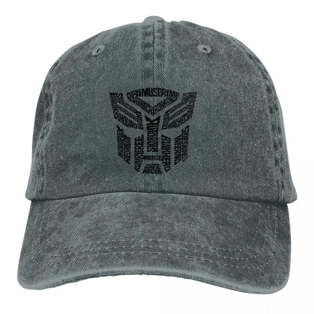 Autoboti Baseballová čepice Pánské Kovbojské klobouky Dámské Kšiltovka Ochrana Snapback Transformer Sci-Fi Akční čepice