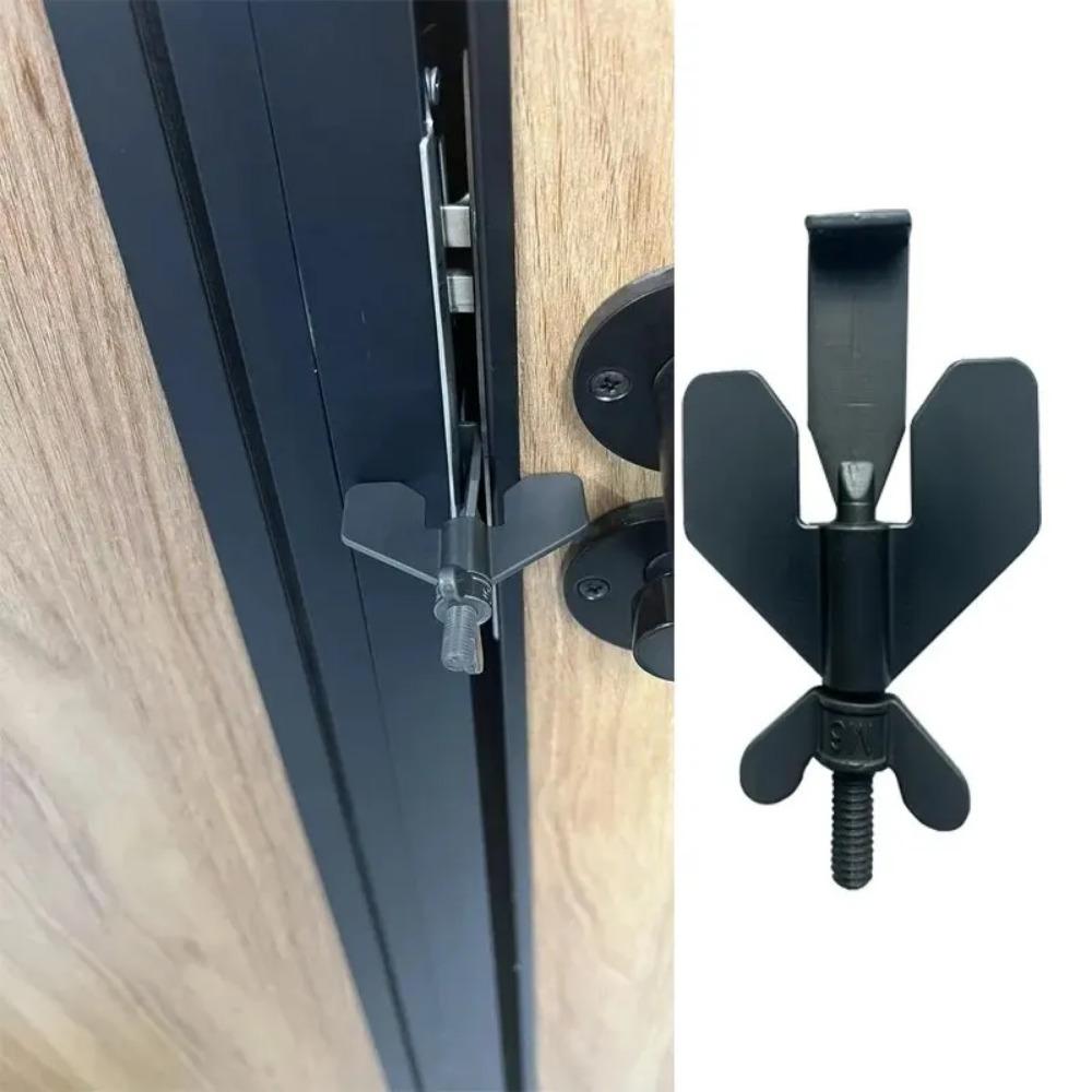 1PC Portable Hotel Door Lock Live Alone Self-Defense Door Stop Travel Anti-theft Door Stopper Door Lock Safety Home Latch