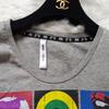 [USED] The Rolling Stones glamb t-shirt, grey 2