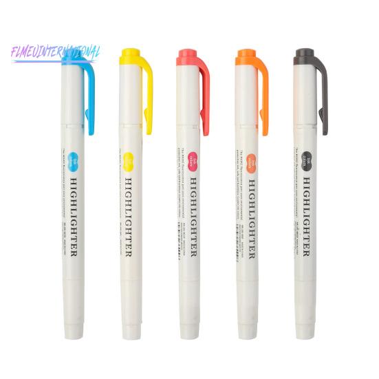 5/35 Stück echte milde Textmarker, Pastell-Textmarker mit zwei Spitzen – Marker in verschiedenen Farben, fleckenfreier Textmarker für Kinder und Erwachsene