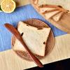 1 Stück Premium Holz Butter Messer mit Wellenschliff - Ideal zum Verstreichen von Käse & Marmelade, Küchenutensil für Hobbyköche & Köche, Butterstreichwerkzeug