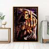 5D New Collection 2025 Diamond Embroidery Skull Legends Mosaic Art Kits Scenery Hanging Paintings Cross Stitch Gift