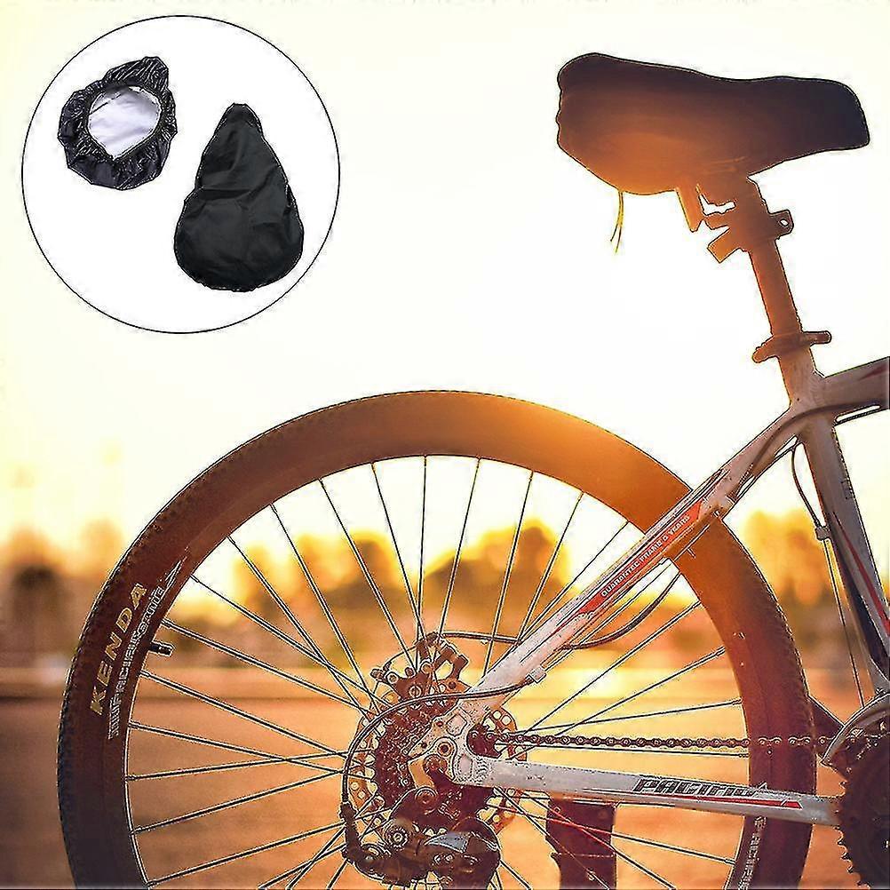 2 Pcs Waterproof Bike Seat Cover Protective Water Resistant Bike Saddle Cover