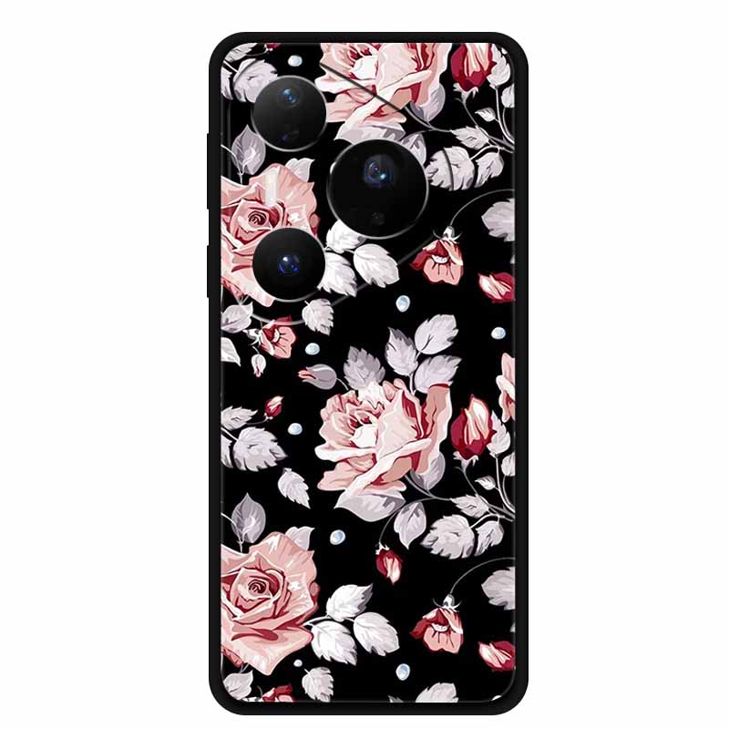 

For Huawei Pura 80 Ultra Case Cartoon Anti-drop Soft Silicone Cover For Huawei Pura 80 Ultra Cases Anti-shock Shockproof Funda Pura 80 Ultra