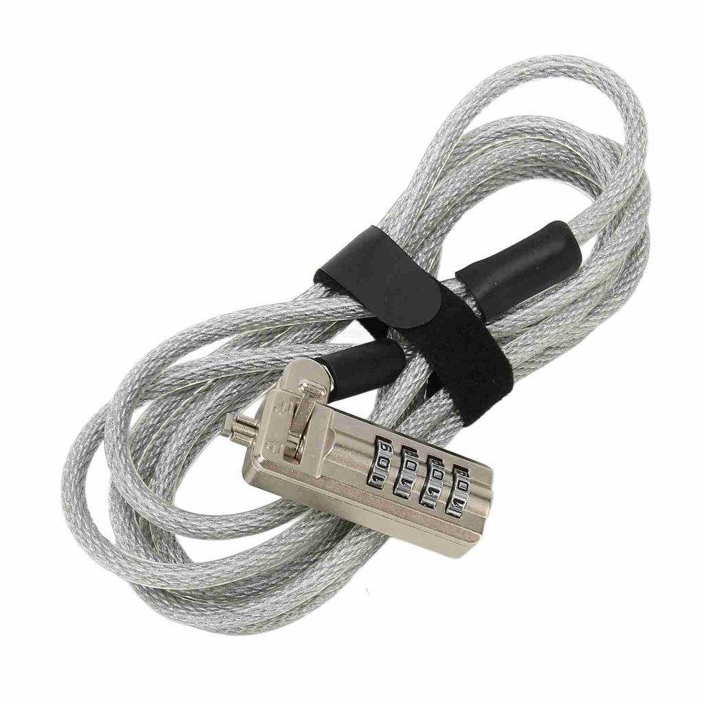Laptop Cable Lock Theft Deterrent Keyless Lock Laptop Lock Security Cable with 4 Digit Password Protections for