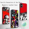 P5 hot game pattern design ins Phone Case For iPhone 17 16 15 14 13 12 Plus Pro Max  High-end Luxury Magsafe Sheepskin