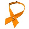 Cămașă cravată pentru femei Design de culoare solidă Închidere ușoară cu cataramă Design încrucișat Cravată pentru gât Uniforme de lucru pentru absolvire Cravată pentru studenți