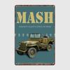 Mash Tv Series Poster Poster Metal Plaque Wall Mural Club Bar Design Plaques Tin Sign Poster
