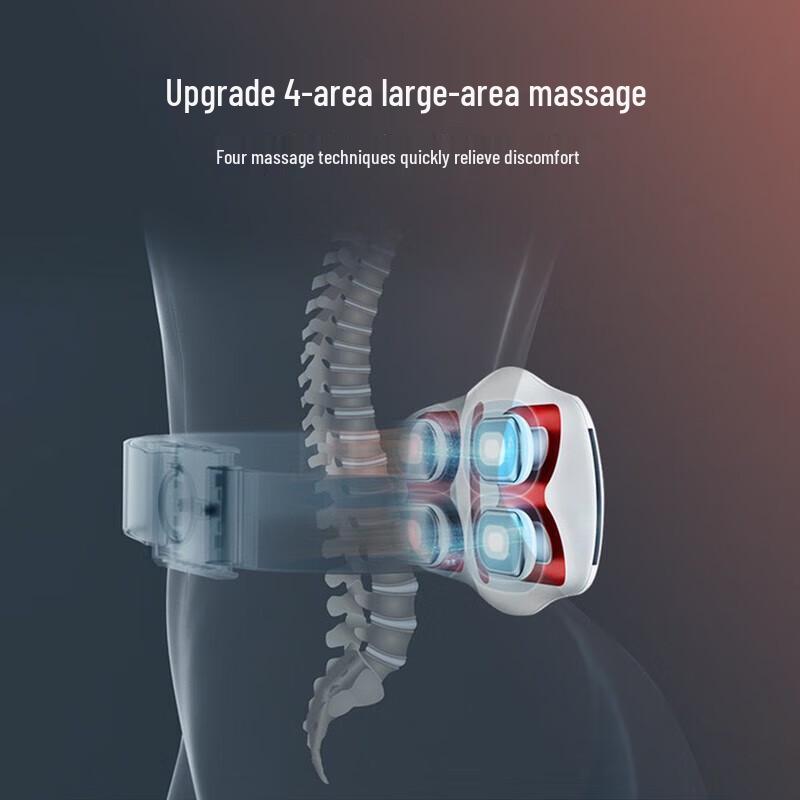 SKG K3 Portable Lumbar Waist Massager with Heat & Pulse CN plug (adapter included)
