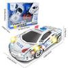 Children'S Electric Wireless Remote Control Police Car, Four-Way Rechargeable 3D Colorful Light Boy Toy Sports Car