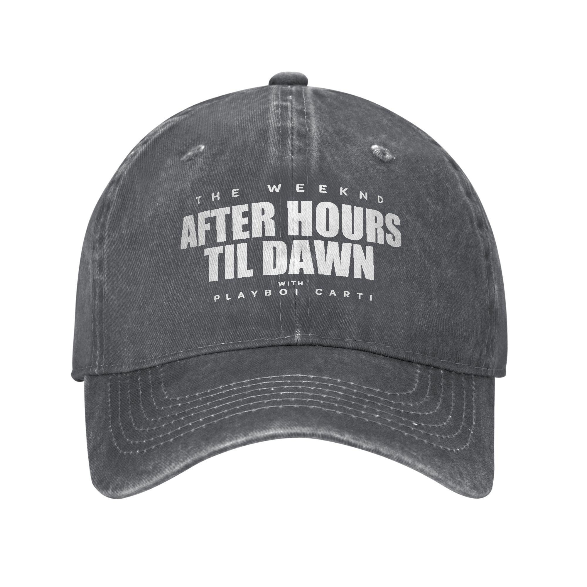 

The Weeknded After Hours Til Dawn Trucker Hat Outfits For Men Women Baseball Caps 2025 Music Tour Fashion Wear Cap Adjustable Adjustable