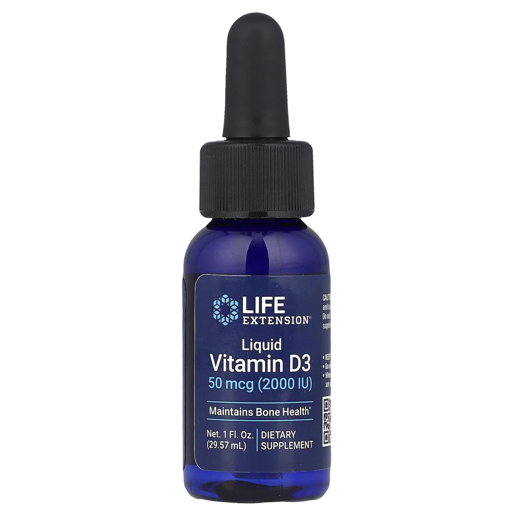 Liquid Vitamin D3, 2,000 Iu, 29.57 mL (1 Fl Oz)