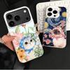 Cute Floral Headscarf Kitten Shockproof Phone Case for iPhone 17 Air 16 16E 15 Pro Max 14 Plus 13 Mini 12 Back Cover Anti Fall F
