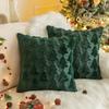 3D Pattern Pillow Case Christmas Tree Cushion Cover Christmas Plush Pillowcase  Living Room/Office