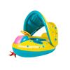 PVC Inflatable Children's Swim Ring with Canopy - Baby Water Toy Seat