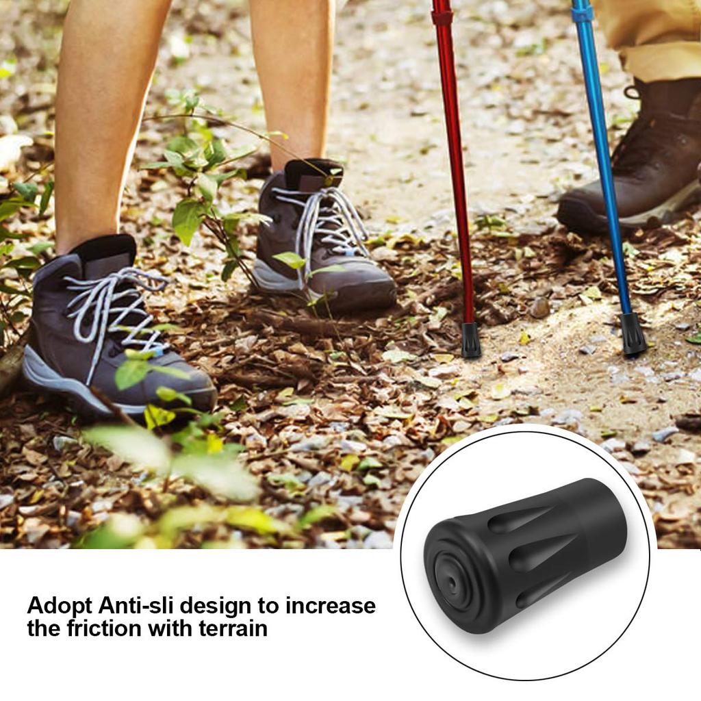 Rubber Cap NATUCE Trekking Pole Stock Cap for Trekking Pole