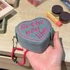 Heart Shaped Jewelry Ring Storage Box Embroidered Jewelry Holder Portable Mini Jewelry Box  Travel