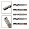 5PCS Hex 6.35mm 6.35mm 1/4\" Insert For 1/4\" 6.35mm Handle