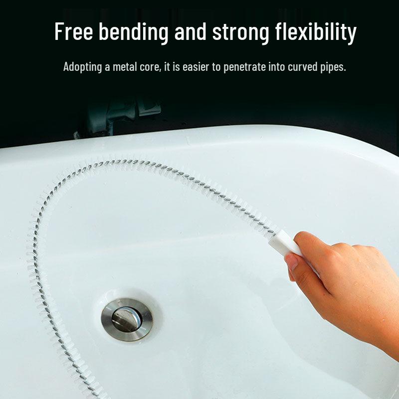 Flexible Drain Cleaner & Hair Remover Tool for Basin & Pipe Cleaning