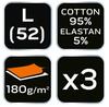 Basic Boxer Shorts, 3-pack, Size L
