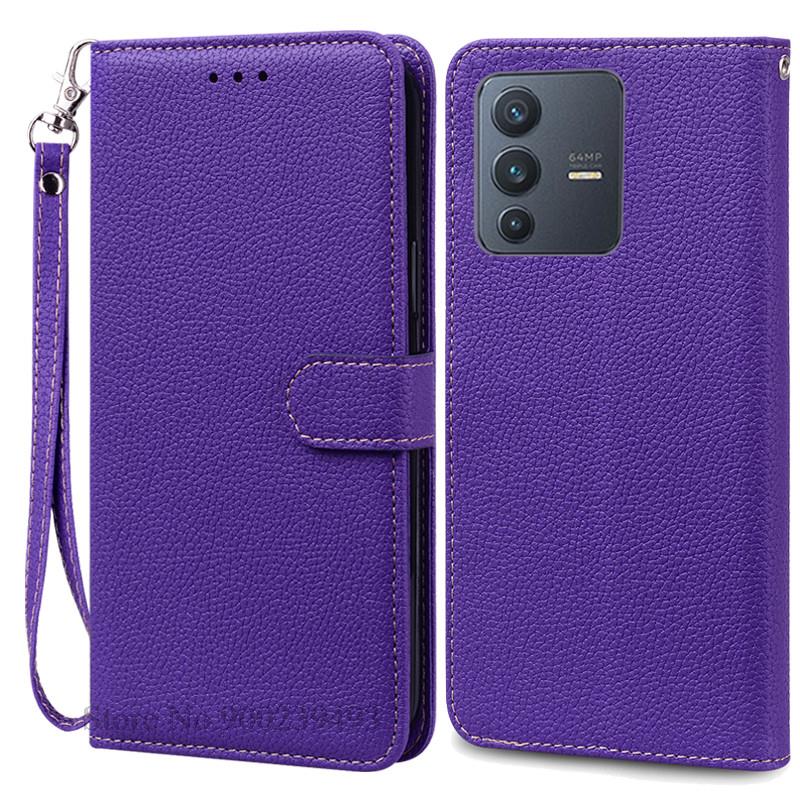 For Vivo V23 Case Vivo V23 5G Wallet Leather Flip Case For Vivo V2130 Cover Phone Case For Vivo V23 V 23 2130 Bumper Coque Funda