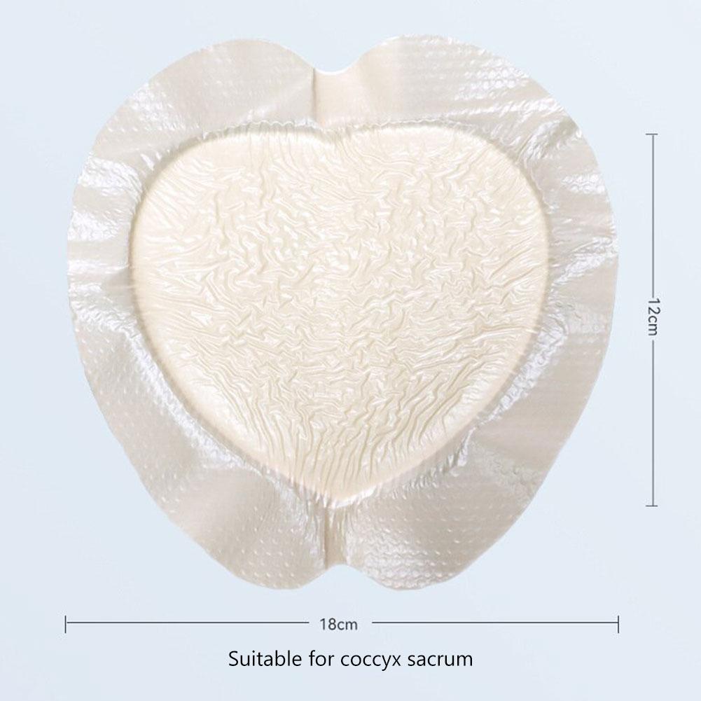 1/3/5 Stück Silikon-Schaumstoff-Wundauflage mit Kleberand Steril Wasserdicht Wundpflaster Verband für Zuhause Reise Erste Hilfe