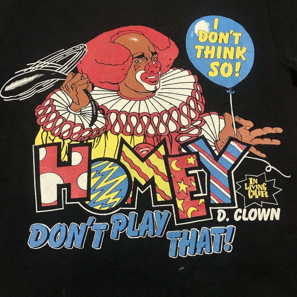 Homie the Clown D Clown Men T-shirt Black Cotton Tee All Size S to 5XL Unisex T-Shirt S