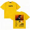Rapper Kapo Pop Cover Merch T Shirts Unisex Women Double Sided Print Casual Summer Aesthetic Cozy Short Sleeve Tshirt Y2K TShirts