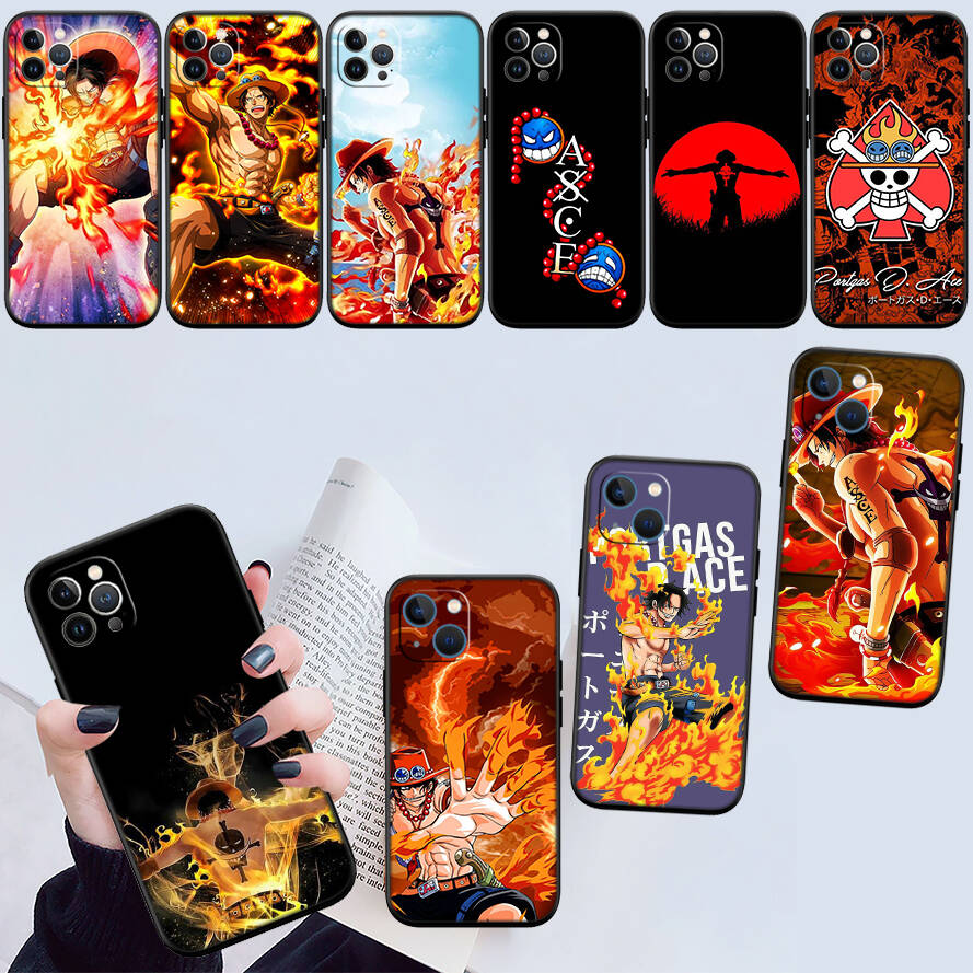 One Piece ACE Phone Case for Samsung S20 S21 S21S S22 S23 S24 FE Ultra Plus Lite F06 F16 M06 M16 M56 A07 A17 A36 A37 A55 A57